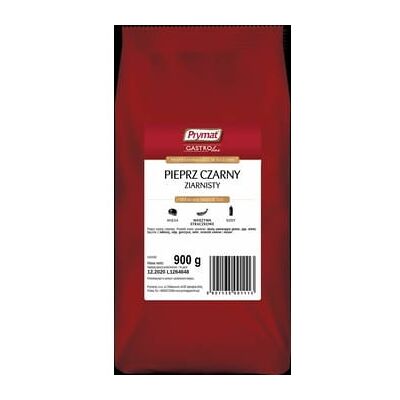 Prymat Całe Czarny Pieprz 900G - Pieprz Prymat Całe Czarny Pieprz 900G - Pieprz