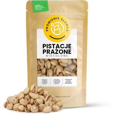 PROMIENIE SŁOŃCA Pistacje Prażone Niesolone 1 kg PROMIENIE SŁOŃCA Pistacje Prażone Niesolone 1 kg