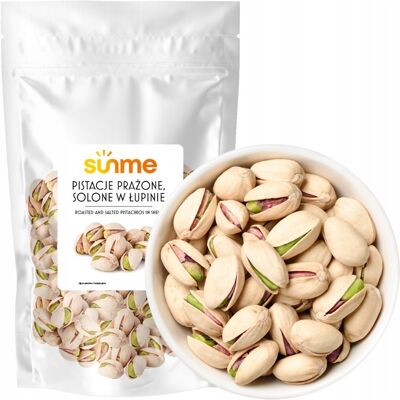 Sunme Pistacje Prażone Solone 1 Kg Sunme Pistacje Prażone Solone 1 Kg