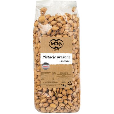 Pistacje Prażone Solone 1kg MONA Pistacje Prażone Solone 1kg MONA