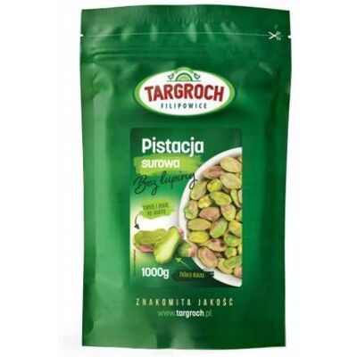 Pistacje surowe łuskane całe 1kg Targroch Pistacje surowe łuskane całe 1kg Targroch