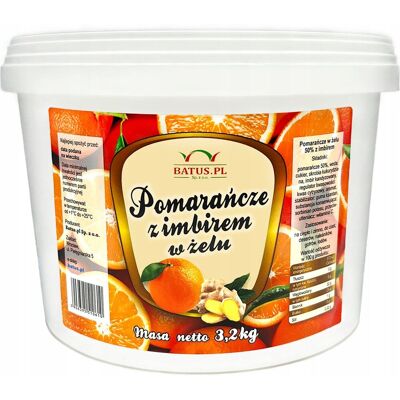 Batus Pomarańcze Z Imbirem 50 % Fruzelina 3,2 Kg Batus Pomarańcze Z Imbirem 50 % Fruzelina 3,2 Kg