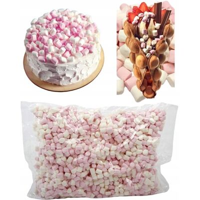 Inny producent POSYPKA NA TORT dekoracje na babeczki PIANKI MARSHMALLOWS wesele MIX 1kg Inny producent POSYPKA NA TORT dekoracje na babeczki PIANKI MARSHMALLOWS wesele MIX 1kg