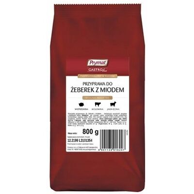 Prymat Gastroline Przyprawa Do Żeberek Z Miodem 10 X 800 G Prymat Gastroline Przyprawa Do Żeberek Z Miodem 10 X 800 G
