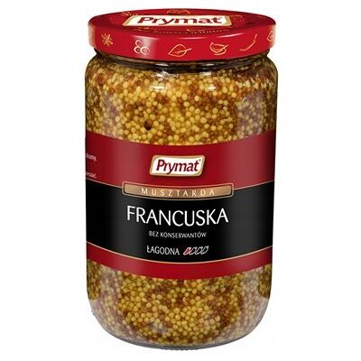 Prymat Musztarda Francuska 690 G Prymat Musztarda Francuska 690 G