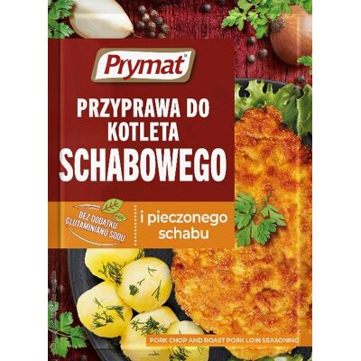 Prymat Przyprawa Do Kotleta Schabowego I Pieczoego Schabu 25 X 20 G Prymat Przyprawa Do Kotleta Schabowego I Pieczoego Schabu 25 X 20 G