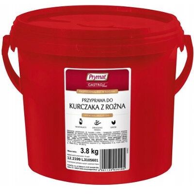 Prymat Przyprawa Do Kurczaka Z Rożna 3,8 Kg Prymat Przyprawa Do Kurczaka Z Rożna 3,8 Kg