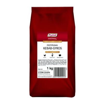 Prymat Przyprawa Kebab-Gyros Gastroline 1 Kg Prymat Przyprawa Kebab-Gyros Gastroline 1 Kg