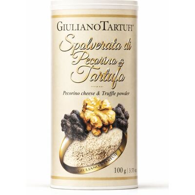 GIULIANO TARTUFI Przyprawa Truflowa Premium Spolverata Z Serem Pecorino, 100 G GIULIANO TARTUFI Przyprawa Truflowa Premium Spolverata Z Serem Pecorino, 100 G