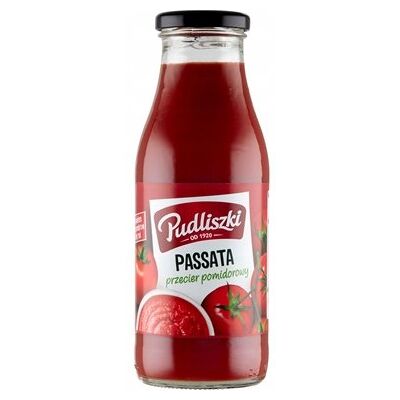 Pudliszki Passata przecier pomidorowy 8x500g Pudliszki Passata przecier pomidorowy 8x500g
