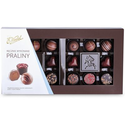 Ręcznie robione praliny - kolekcja unikatowych pralin 220 g E.Wedel Ręcznie robione praliny - kolekcja unikatowych pralin 220 g E.Wedel