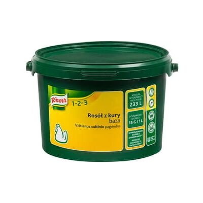 Rosół Z Kury Knorr 1-2-3 3,5kg Rosół Z Kury Knorr 1-2-3 3,5kg