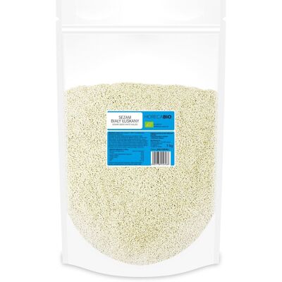 BIO PLANET Białe sezamowe nasiona - Ekologiczne, 3kg - HORECA BIO PLANET Białe sezamowe nasiona - Ekologiczne, 3kg - HORECA