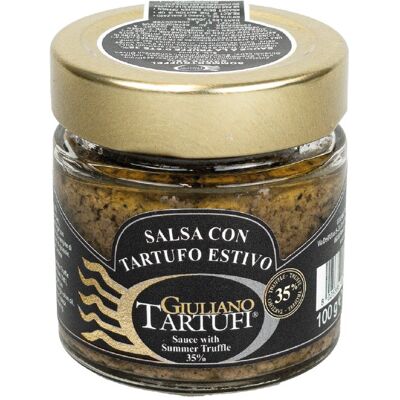 GIULIANO TARTUFI Sos Truflowy Z 35% Czarnej Trufli, 100 G (Salsa Tartufata) GIULIANO TARTUFI Sos Truflowy Z 35% Czarnej Trufli, 100 G (Salsa Tartufata)