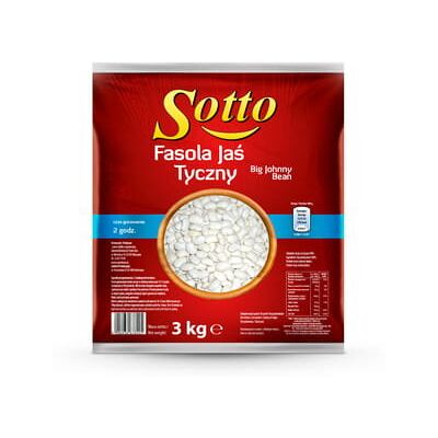 Inny producent Sotto Fasola Jaś Tyczny Duży 3Kg Inny producent Sotto Fasola Jaś Tyczny Duży 3Kg