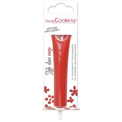 Stylo o smaku czerwonej czekolady 25g - Scrapcooking Stylo o smaku czerwonej czekolady 25g - Scrapcooking