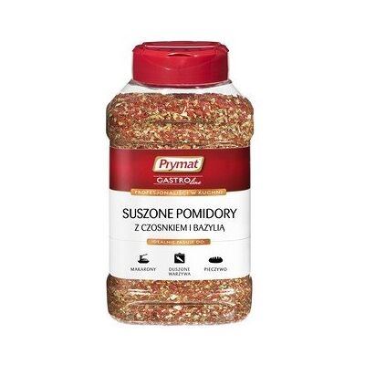 Inny producent Suszone pomidory z czosnkiem i bazylią 350g Prymat GastroLine Inny producent Suszone pomidory z czosnkiem i bazylią 350g Prymat GastroLine