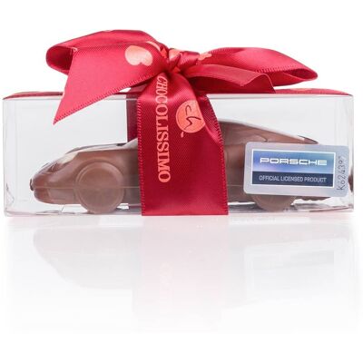 Chocolissimo Świąteczne Porsche 911 z mlecznej belgijskiej czekolady w przeroczystym pudełeczku ze wstążką w serduszka licencją mini figurka 3D romantyczny preze.. Chocolissimo Świąteczne Porsche 911 z mlecznej belgijskiej czekolady w przeroczystym pudełeczku ze wstążką w serduszka licencją mini figurka 3D romantyczny preze..