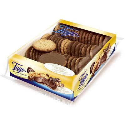 Tago - Haferflocken de Lux - 1kg - Pokrycie czekoladowe mleczne - cookie Tago - Haferflocken de Lux - 1kg - Pokrycie czekoladowe mleczne - cookie