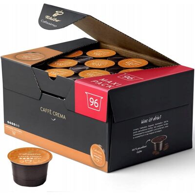 Tchibo Cafissimo Caffe Crema Vollmundig 96 Kapsuł Tchibo Cafissimo Caffe Crema Vollmundig 96 Kapsuł