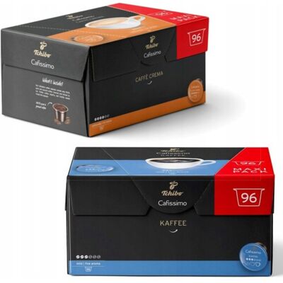 Tchibo Cafissimo Crema Rich Aroma 96 Kapsułek Arabika/ Fine Aroma 96 Kaps. Tchibo Cafissimo Crema Rich Aroma 96 Kapsułek Arabika/ Fine Aroma 96 Kaps.