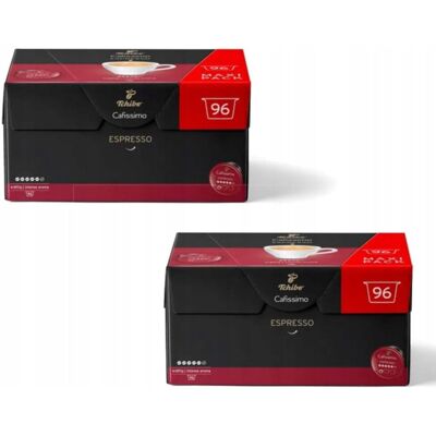 Tchibo Cafissimo Espresso Intense Aroma 96x2 Kapsułek Kawa Arabika Robusta Tchibo Cafissimo Espresso Intense Aroma 96x2 Kapsułek Kawa Arabika Robusta