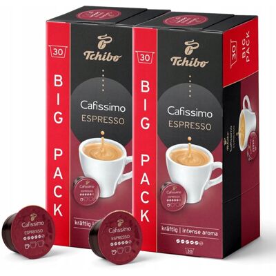 Tchibo Cafissimo Espresso Intense Aroma Kawa Arabika Robusta 30x2 Kapsułek Tchibo Cafissimo Espresso Intense Aroma Kawa Arabika Robusta 30x2 Kapsułek