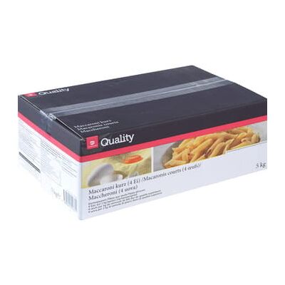 Makaron Penne z jajem Transgourmet Polska 5kg - Makaron, Jajko, Krótki, Wyprodukowano w Niemczech Makaron Penne z jajem Transgourmet Polska 5kg - Makaron, Jajko, Krótki, Wyprodukowano w Niemczech