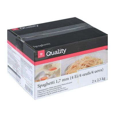 Transgourmet Polska - TGQ - 4 Jajka - 2x2,5kg - Makaron Transgourmet Polska - TGQ - 4 Jajka - 2x2,5kg - Makaron