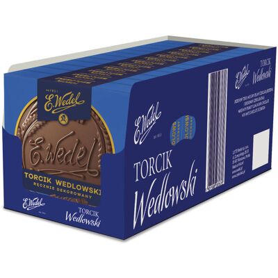 Torcik Wedlowski ręcznie dekorowany E.Wedel (12 szt. x 250 g) E.Wedel Torcik Wedlowski ręcznie dekorowany E.Wedel (12 szt. x 250 g) E.Wedel