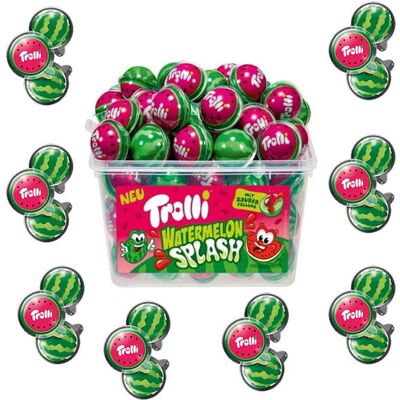 Inny producent Trolli Watermelon Arbuzy Splash Żelki Z Nadzieniem 60Szt Inny producent Trolli Watermelon Arbuzy Splash Żelki Z Nadzieniem 60Szt
