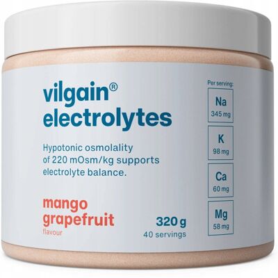 Inny producent Vilgain Elektrolity mango & grejpfrut 320 g Inny producent Vilgain Elektrolity mango & grejpfrut 320 g