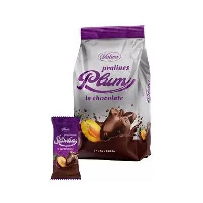 Inny producent VOBRO 1KG PRALINOWA ŚLIWKA W CZEKOLADZIE Inny producent VOBRO 1KG PRALINOWA ŚLIWKA W CZEKOLADZIE