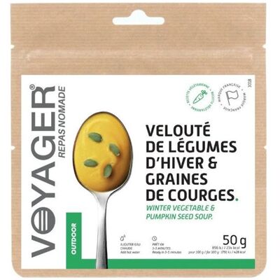 Voyager Danie Liofilizowane (591) Zupa Krem Z Warzyw Zimowych Z Pestkami Dyni 50g Voyager Danie Liofilizowane (591) Zupa Krem Z Warzyw Zimowych Z Pestkami Dyni 50g
