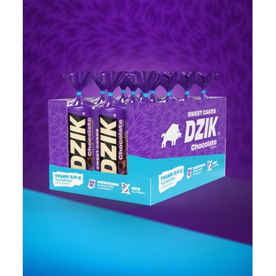 WK Dzik WAFLE RYŻOWO-KUKURYDZIANE CZEKOLADOWE DZIK® - 12 SZT. WK Dzik WAFLE RYŻOWO-KUKURYDZIANE CZEKOLADOWE DZIK® - 12 SZT.