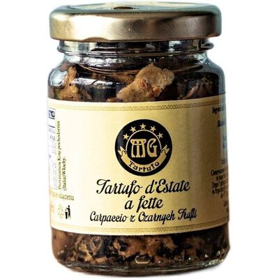 Włoskie trufle w oliwie plastry - MG Tartufo Włoskie trufle w oliwie plastry - MG Tartufo