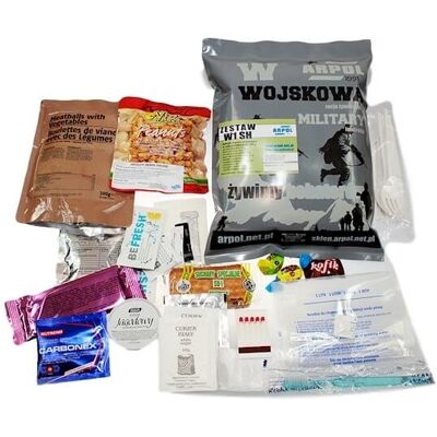 Arpol Wojskowa Racja Wsh 1 Żywnościowa Chili Con Carne Arpol Wojskowa Racja Wsh 1 Żywnościowa Chili Con Carne
