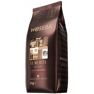 Woseba Ti Meriti Un Caffè Gusto Raffinato Kawa Ziarnista 1kg Woseba Ti Meriti Un Caffè Gusto Raffinato Kawa Ziarnista 1kg
