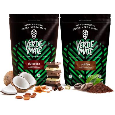 Yerba Verde Mate Coffee kawa Dulcessa czekolada Yerba Verde Mate Coffee kawa Dulcessa czekolada