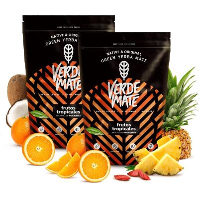 Yerba Verde Mate Green Frutos Owoce Tropikalne 1kg Yerba Verde Mate Green Frutos Owoce Tropikalne 1kg