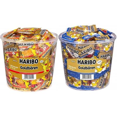 Żelki Goldbaren & Gute-Nacht Goldbaren mini 200sztx10g 2kg - Haribo Żelki Goldbaren & Gute-Nacht Goldbaren mini 200sztx10g 2kg - Haribo