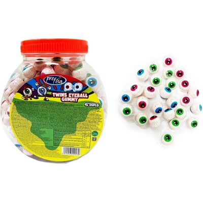 Profis Żelki oczy Twins Eyeball Gummy 100szt x 4g Profis Żelki oczy Twins Eyeball Gummy 100szt x 4g