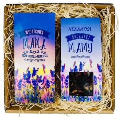 inna (Inny) zestaw czekolada + herbata w pudełku LAWENDA inna (Inny) zestaw czekolada + herbata w pudełku LAWENDA