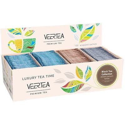 Zestaw Herbat Czarnych Veertea Premium 100 Szt. Zestaw Herbat Czarnych Veertea Premium 100 Szt.
