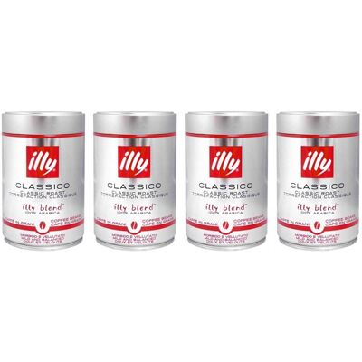 Zestaw Kawy Ziarnistej Illy Espresso Dolce Gusto 4x250g - Ekskluzywny Smak Zestaw Kawy Ziarnistej Illy Espresso Dolce Gusto 4x250g - Ekskluzywny Smak