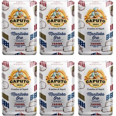 Zestaw Mąka do Pizzy Caputo Manitoba Oro 6x1kg - Idealna na Domowe i Profesjonalne Wypieki Zestaw Mąka do Pizzy Caputo Manitoba Oro 6x1kg - Idealna na Domowe i Profesjonalne Wypieki