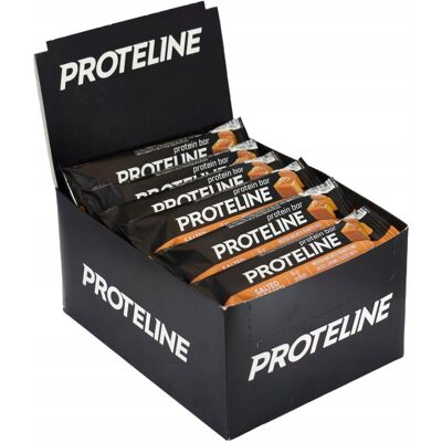 Inny producent Zestaw PROTELINE 24x40g o smaku orzechowym ze słonym karamelem Inny producent Zestaw PROTELINE 24x40g o smaku orzechowym ze słonym karamelem