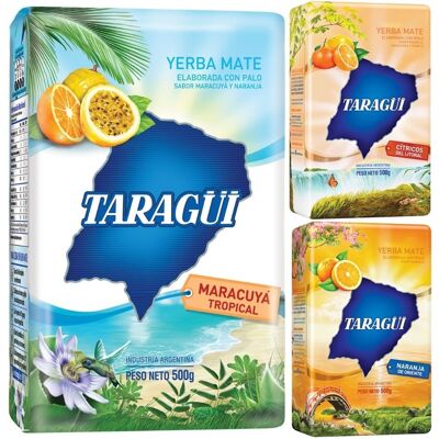 Taragui Zestaw Yerba Mate Owocowa 1.5kg Taragui Zestaw Yerba Mate Owocowa 1.5kg
