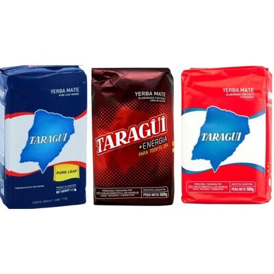Zestaw Yerba Mate Taragui 3x500g 1,5kg - Mix Smaków Zestaw Yerba Mate Taragui 3x500g 1,5kg - Mix Smaków