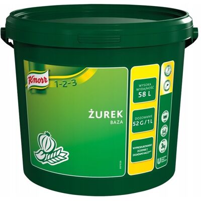 Żurek Knorr Wiadro 3 Kg Żurek Knorr Wiadro 3 Kg